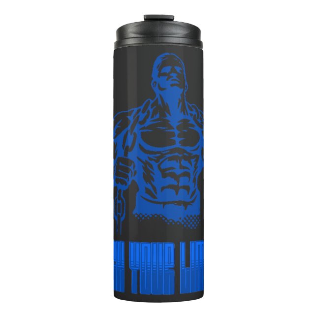 Termo Push Your Limits - Bodybuilding and Determination  (Anverso)