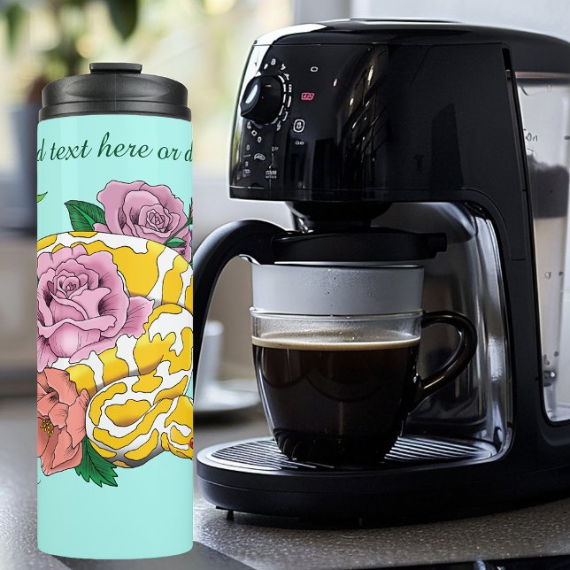 Termo Python albino blanco amarillo (Subido por el creador)