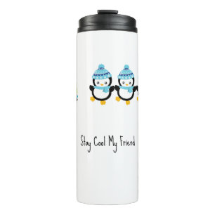 Termo Quédate con Guay y mi amigo pingüino