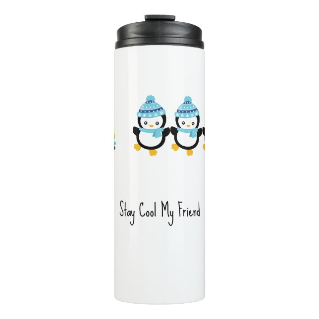 Termo Quédate con Guay y mi amigo pingüino (Anverso)