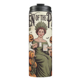 Termo Queen of the Patch Halloween Thermal Tumbler Gift