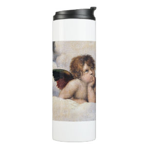 Termo Querubines, ángeles alados pintura de Raffael