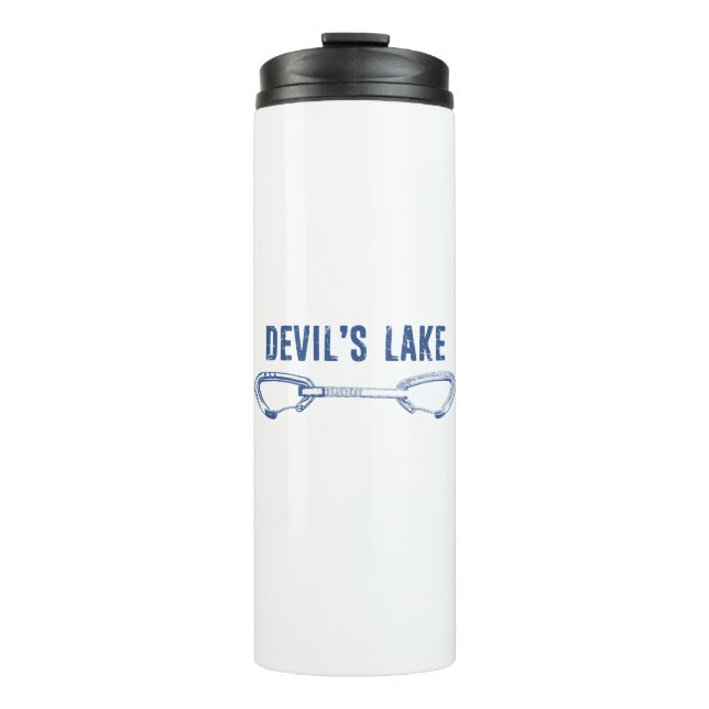 Termo Quickdraw para escalada en Devil's Lake (Anverso)