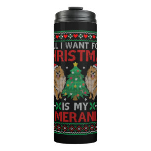 Termo Quiero Navidades Es Mi Regalo De Navidad Pomerania