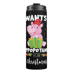Termo Quiero Un Hipopótamo Para Los Navidades