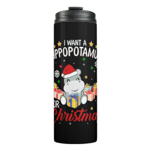 Termo Quiero Un Hipótamo Para La Camisa De Los Navidades