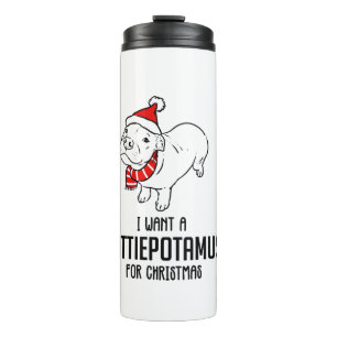 Termo Quiero Un Pittiepotamus Para Los Navidades
