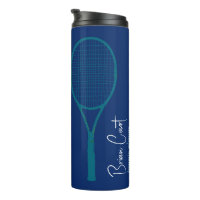 Racquet de tenis Azul personalizado