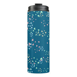 Termo Radiant Simplicity: Kaleidoscope-Inspiredサーマルタンブラー