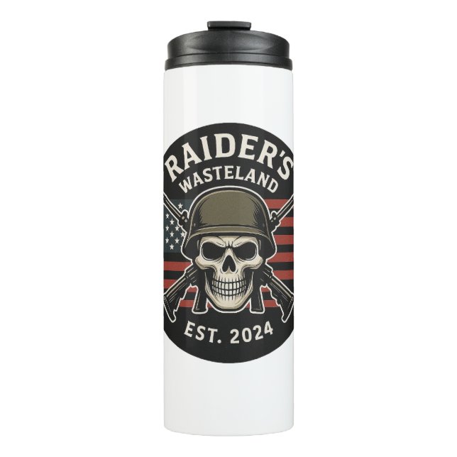 Termo Raider’s Wasteland Official Logo Travel Mug (Anverso)