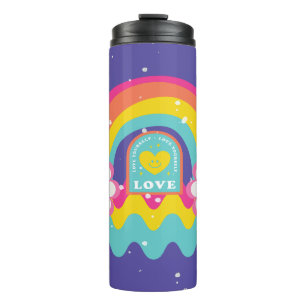 Termo Rainbow Love
