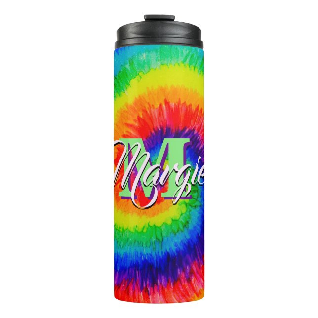 Termo Rainbow Tie-Dye Alcohol Ink (Anverso)