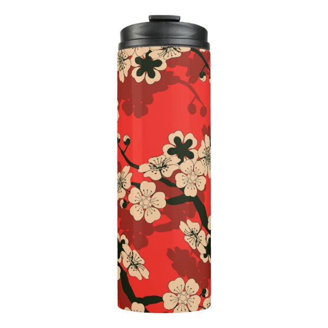 Termo Rama de cerezos japonesa: elegante (Anverso)
