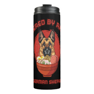 Termo Ramen Sushi German Shepherd Dog T-Shirt
