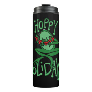 Termo Rana de Navidades divertidos de Hoppy Holidays