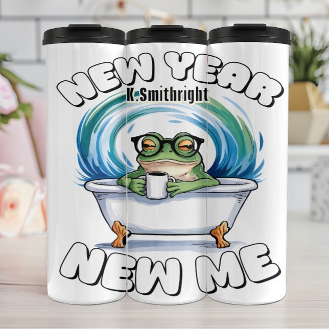 Termo Rana en la bañera de nuevo yo (Subido por el creador)