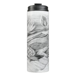 Termo Rana sobre el Tumbler Termal de Lilypad