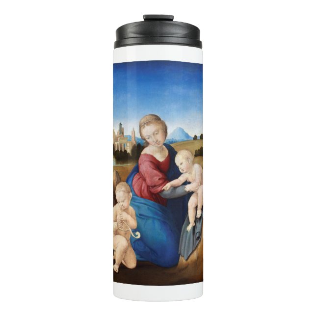 Termo Raphael Raffaello Madonna y la Infantil Saint (Anverso)