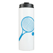 Raqueta de tenis y pelota dinámicos