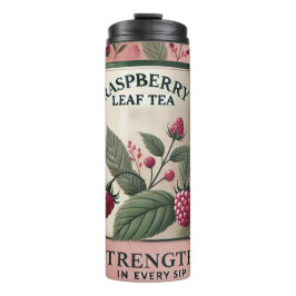 Termo Raspberry Leaf Tea Design AI art