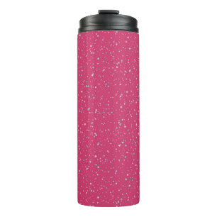 Termo Raspberry Paint Speckled Pastel Splatter Paint Pai