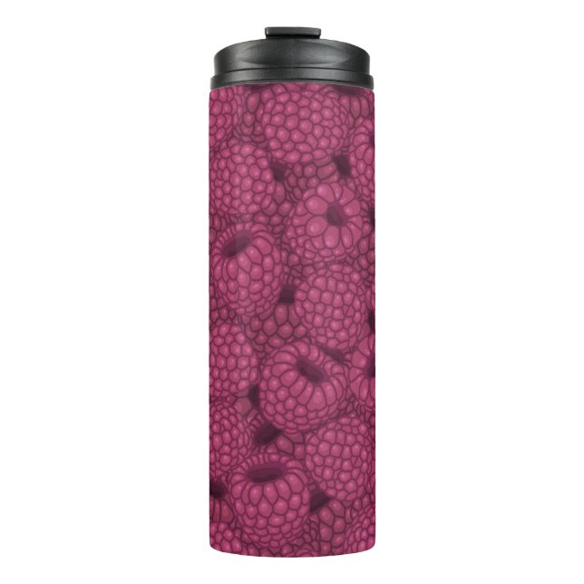 Termo Raspberry Vintage: Sweet Wrap Design. (Anverso)