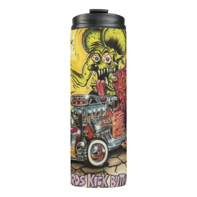 Termo Rat Fink 28 Beber caliente (Anverso)