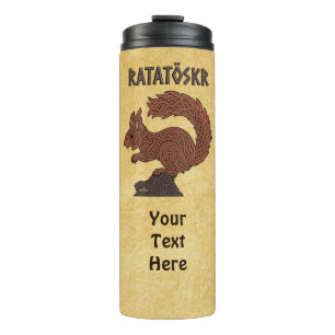 Termo Ratatöskr, ardilla nórdica/vikinga
