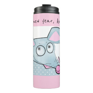 Termo Ratón de ratón de rata de personalizado mate niños