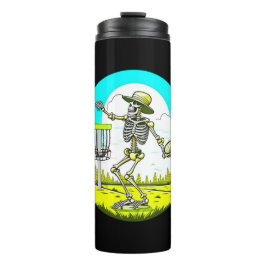 Termo Rattle That Chains | Esqueleto de golf en disco