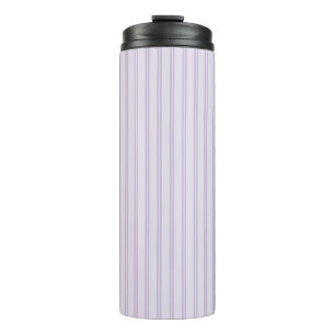 Termo Rayas de lavanda púrpura