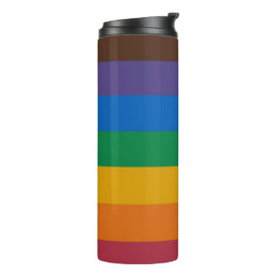 Termo Rayas del arco iris