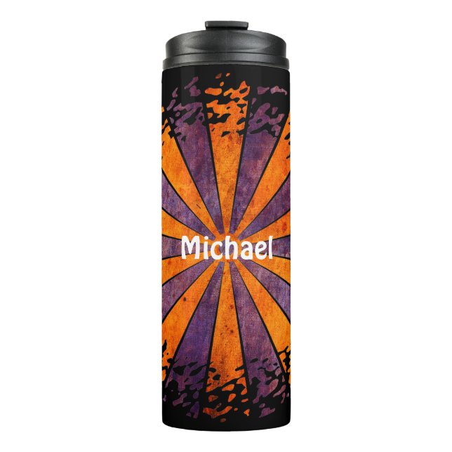 Termo Rays redondo Frame DART grunge + tu trasero. (Anverso)