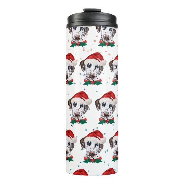 Termo Raza de perro dálmata Navidad (Anverso)