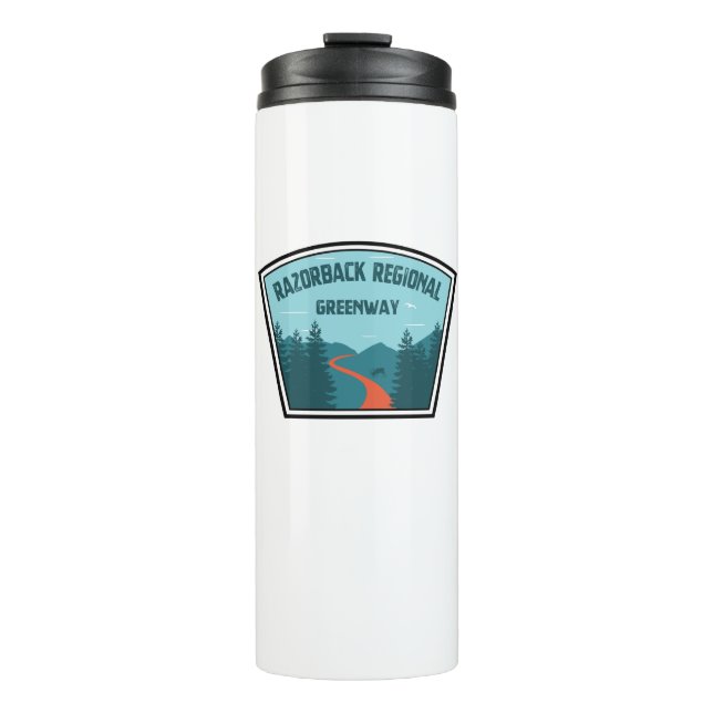 Termo Razorback Regional Greenway (Anverso)