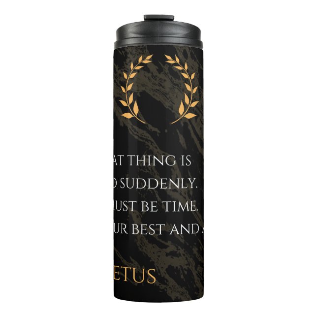 Termo Receta para la grandeza de Epictetus (Anverso)