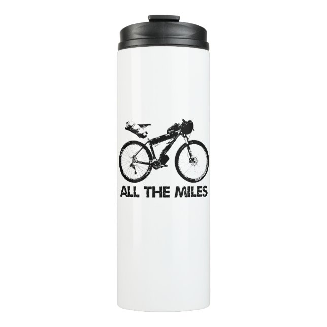 Termo Recorriendo En Bicicleta Todas Las Millas (Anverso)
