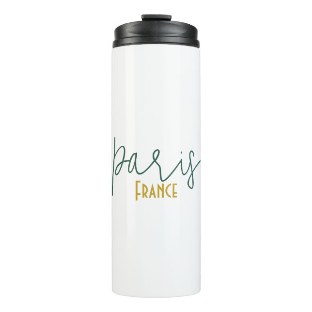 Termo Recuerdo de París, Francia (Anverso)