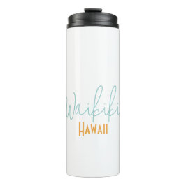 Termo Recuerdo de viaje a Waikiki, Hawái