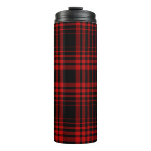 Termo Red and black tartan plaid Scottish seamless patte