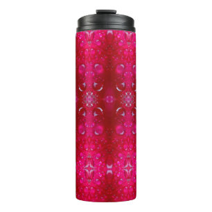 Termo Red Dianthus Ikat 4