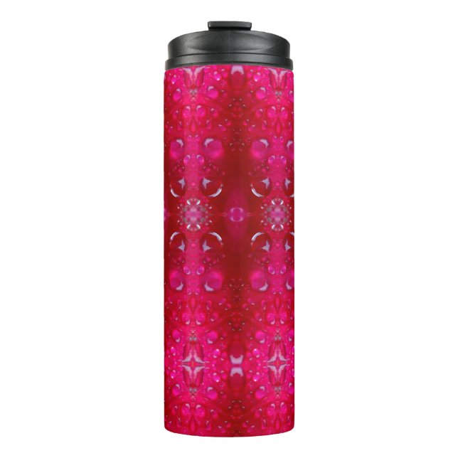Termo Red Dianthus Ikat 4 (Anverso)