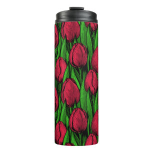 Termo Red tulips