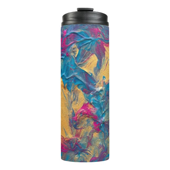 Termo Reef Garden Balloon Painting Studio Art (Anverso)