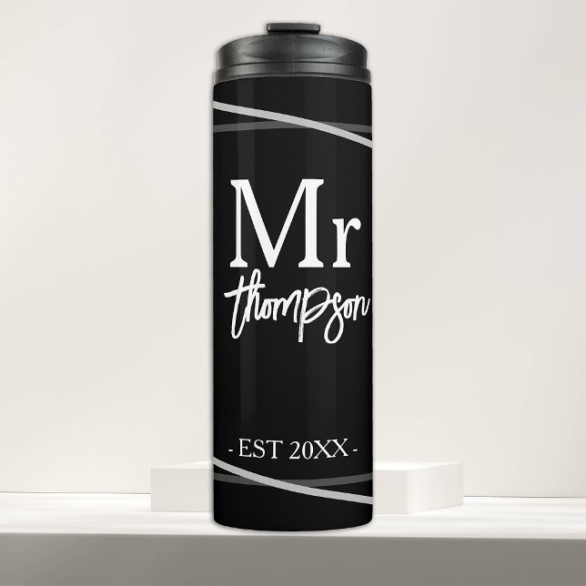 Termo Regalo de boda para pareja Sr. y Sra. Personalizad (Subido por el creador)