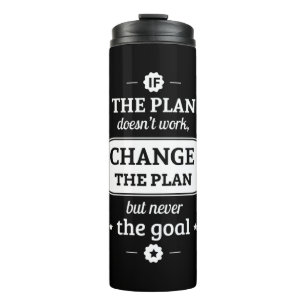 Termo Regalo de cumpleaños cambia el plan pero nunca el 