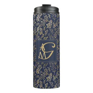Termo Regalo de decoración para recién casados con hoja 