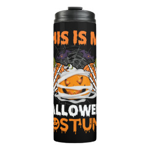 Termo Regalo de Halloween Este Es Mi Disfraz De Hallowee