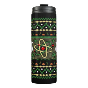 Termo Regalo de ingeniero científico de Navidades feos s