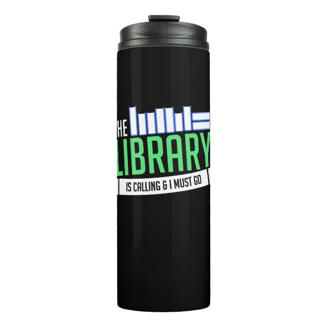 Termo Regalo de libros de bibliotecas bibliotecarias (Anverso)